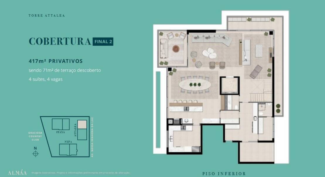 Cobertura à venda com 4 quartos, 417m² - Foto 52