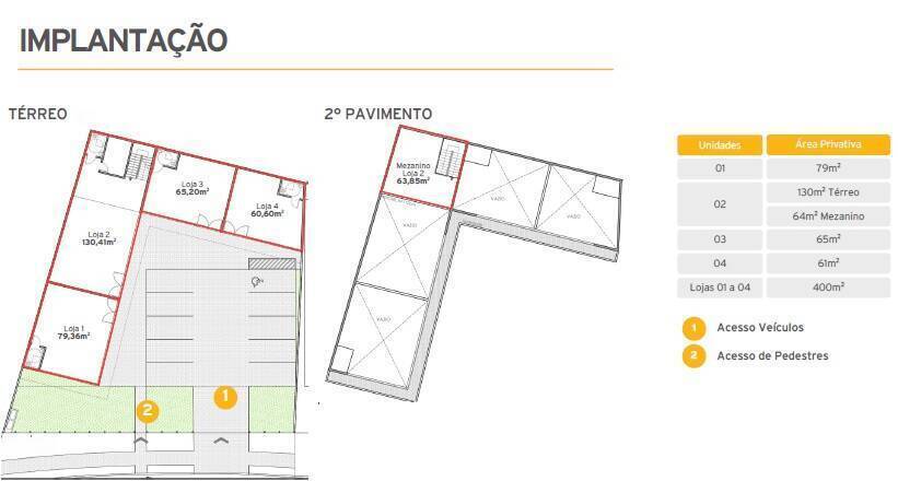 Loja-Salão para alugar, 130m² - Foto 2