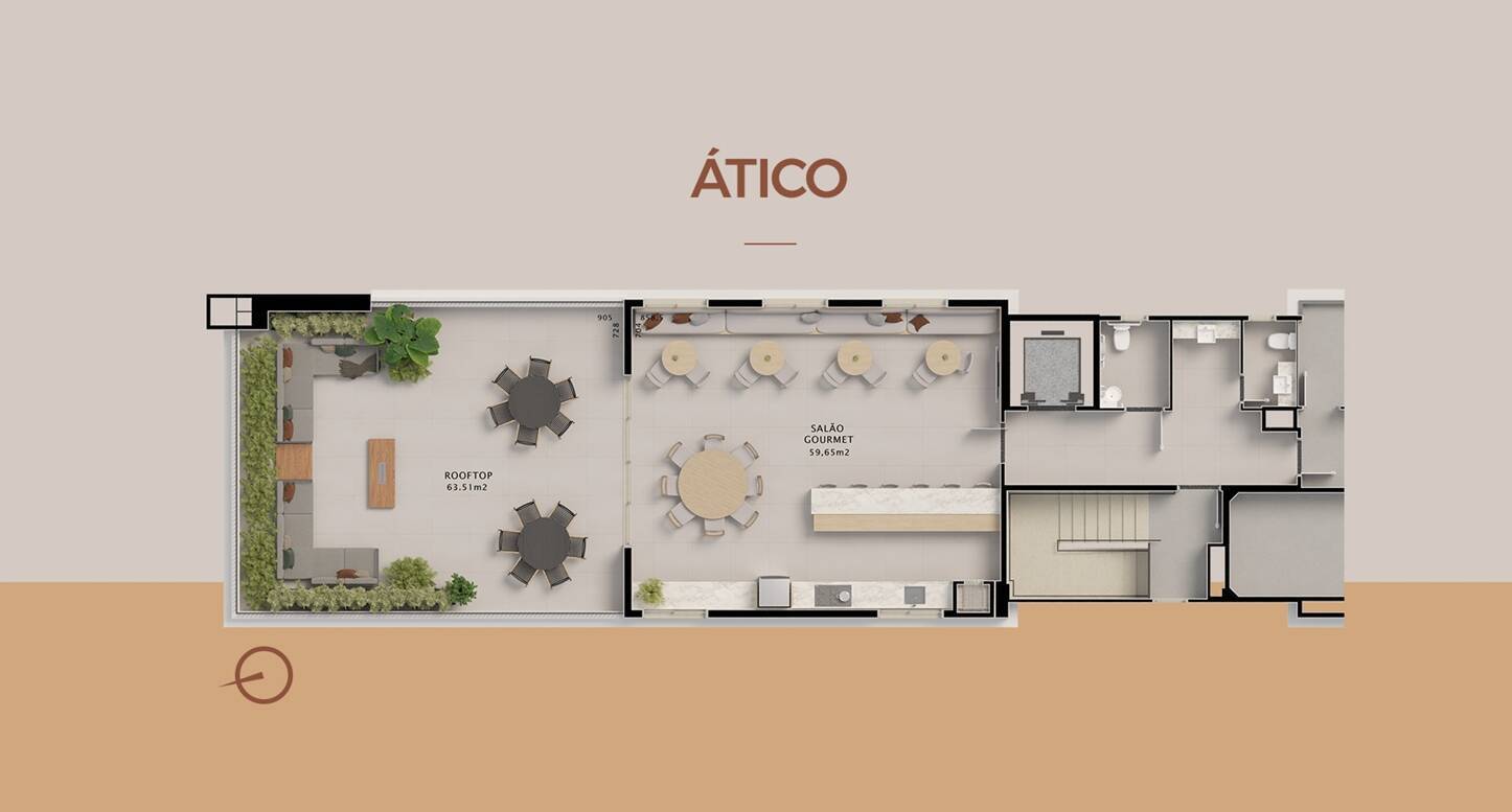 Apartamento à venda com 2 quartos, 55m² - Foto 19