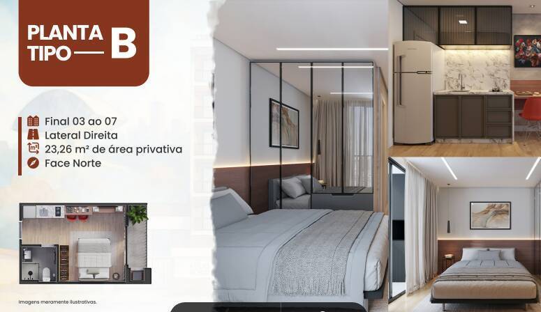 Apartamento, 22 m² - Foto 13