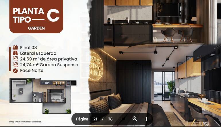 Apartamento, 22 m² - Foto 15