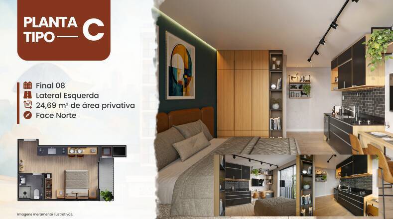 Apartamento, 22 m² - Foto 14