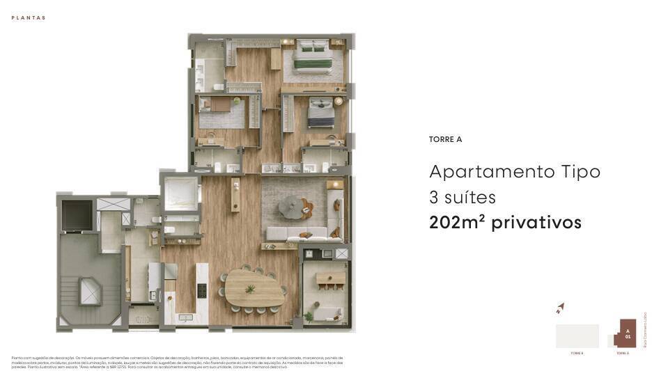 Apartamento à venda com 3 quartos, 162m² - Foto 11