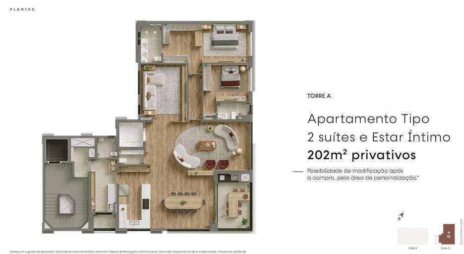 Apartamento à venda com 3 quartos, 162m² - Foto 14