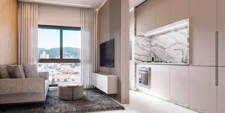 Apartamento, 1 quarto, 51 m² - Foto 2