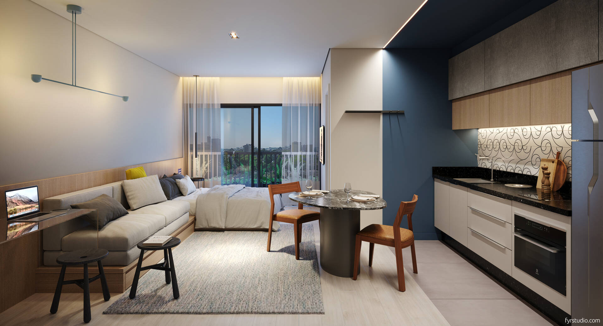 Apartamento à venda com 1 quarto, 30m² - Foto 7