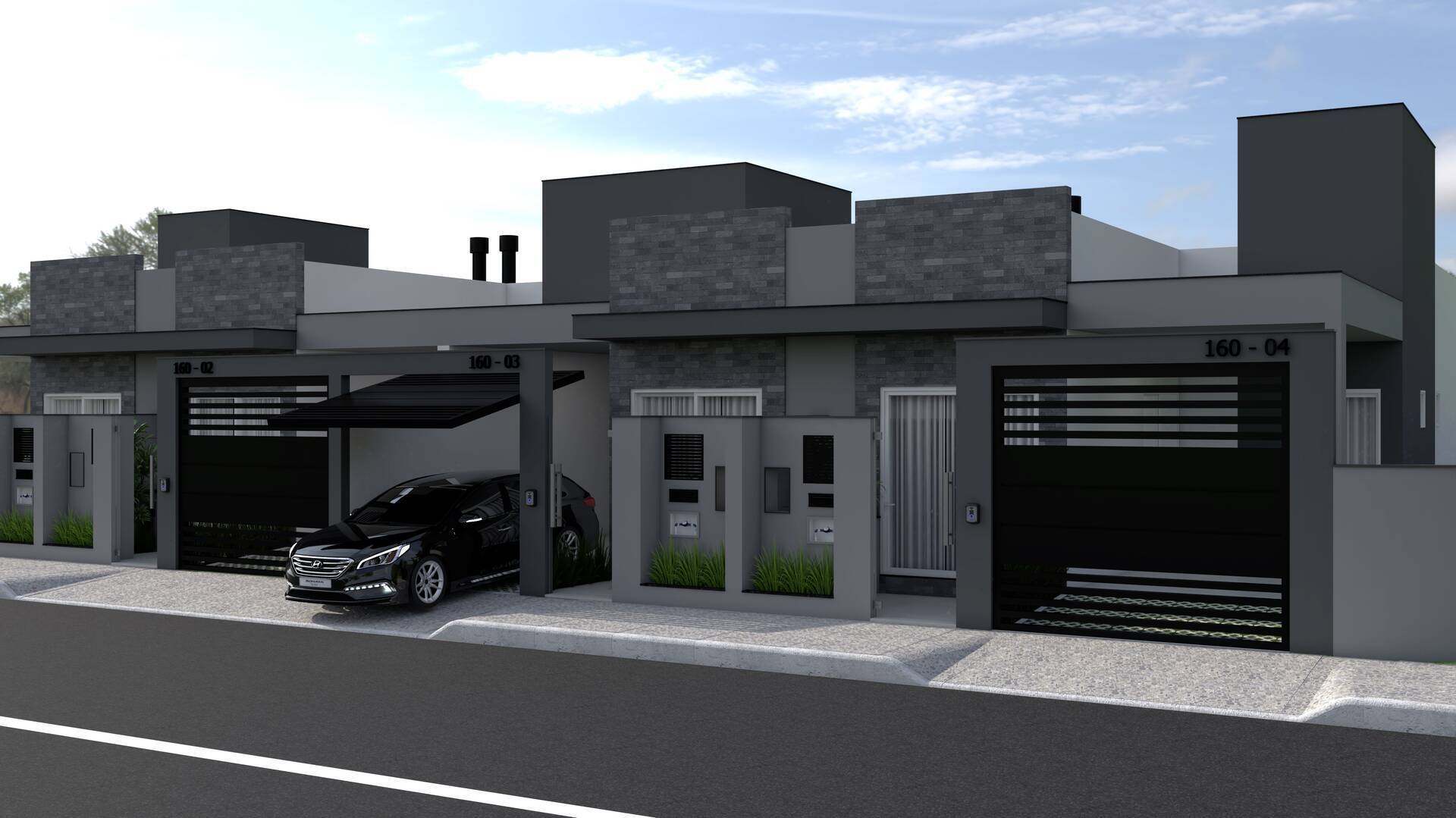 Casa, 2 quartos, 74 m² - Foto 1