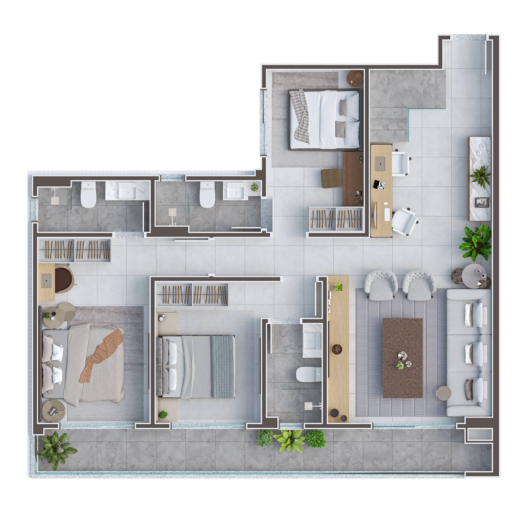 Apartamento, 3 quartos, 95 m² - Foto 17