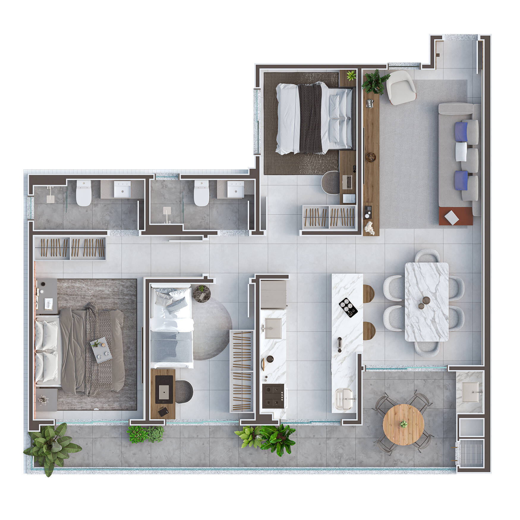 Apartamento, 3 quartos, 95 m² - Foto 20