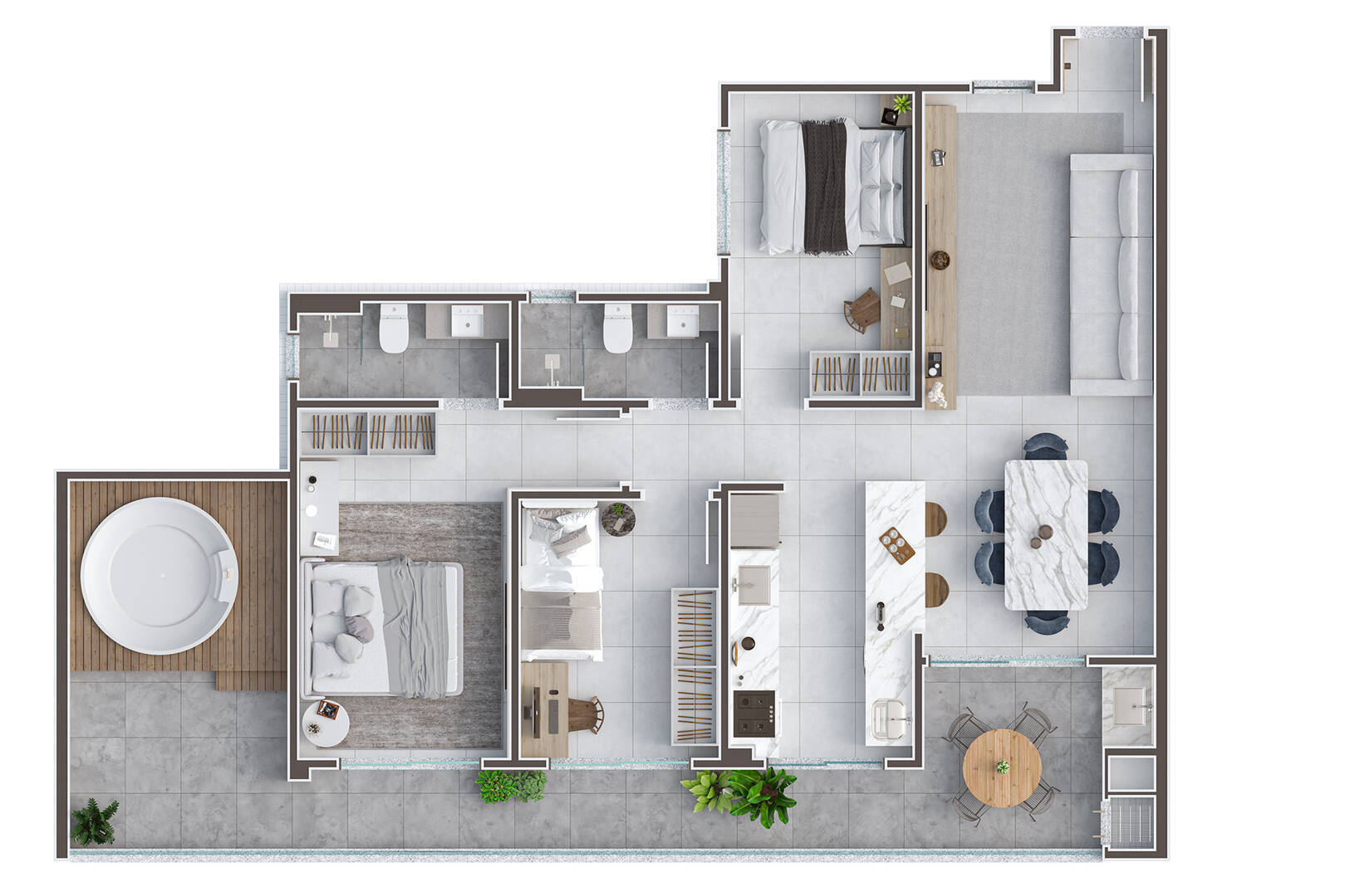 Apartamento, 3 quartos, 95 m² - Foto 22