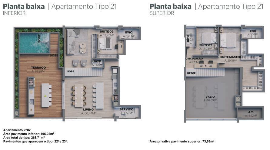 Apartamento, 3 quartos, 268 m² - Foto 47