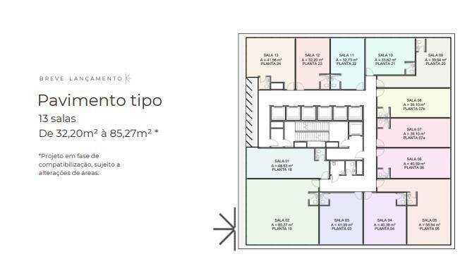 Conjunto Comercial-Sala à venda, 40m² - Foto 39