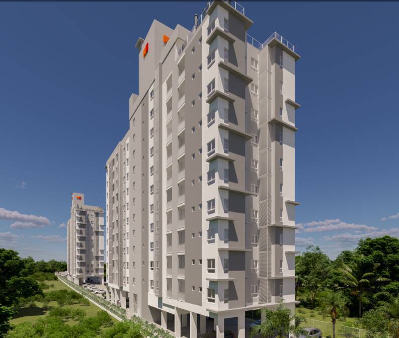 Apartamento à venda com 2 quartos, 56m² - Foto 2