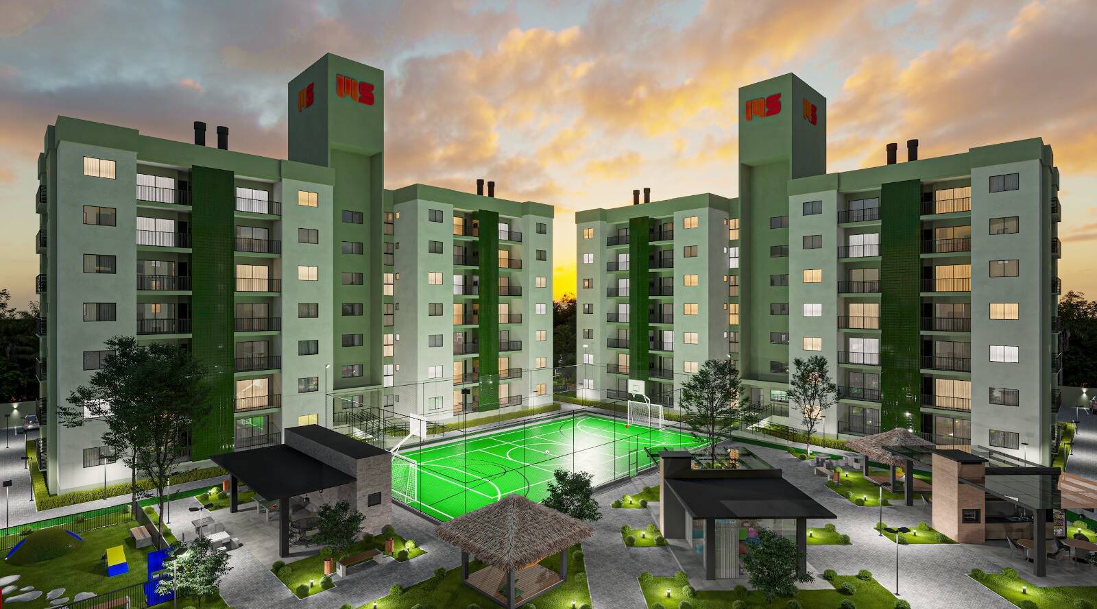 Apartamento, 2 quartos, 57 m² - Foto 1