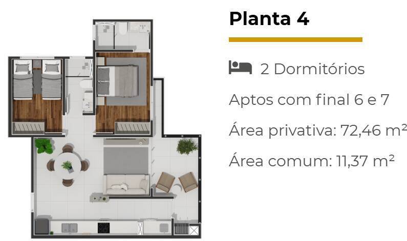 Apartamento à venda com 2 quartos, 72m² - Foto 26