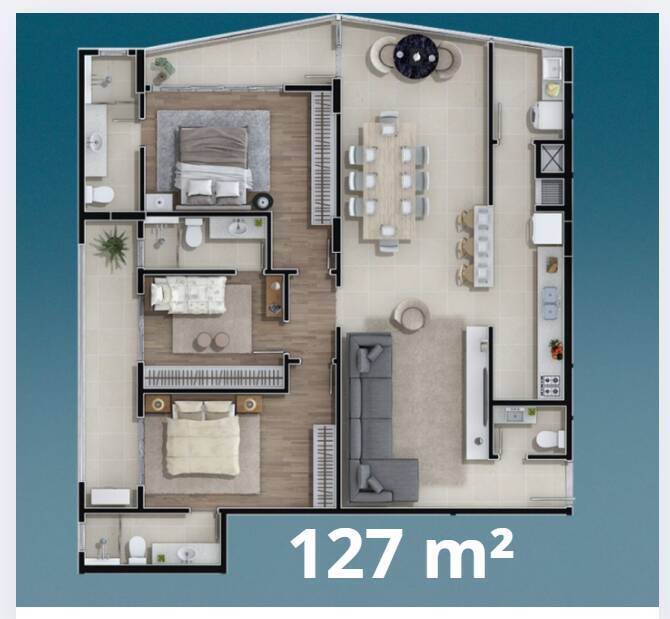 Apartamento, 3 quartos, 127 m² - Foto 30