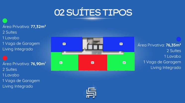 Apartamento, 2 quartos, 76 m² - Foto 33