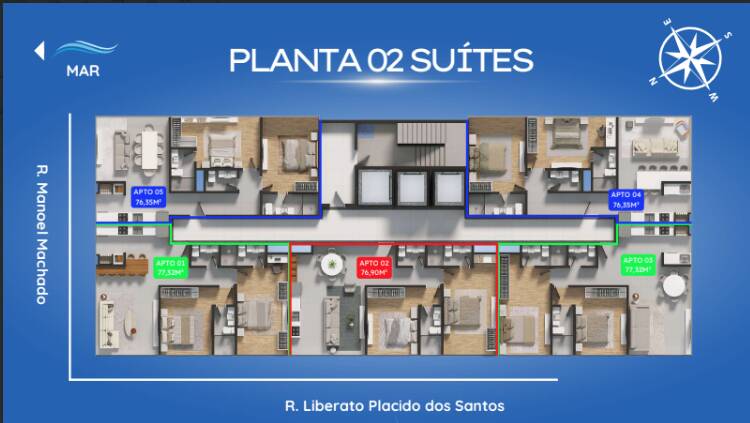 Apartamento, 2 quartos, 76 m² - Foto 32
