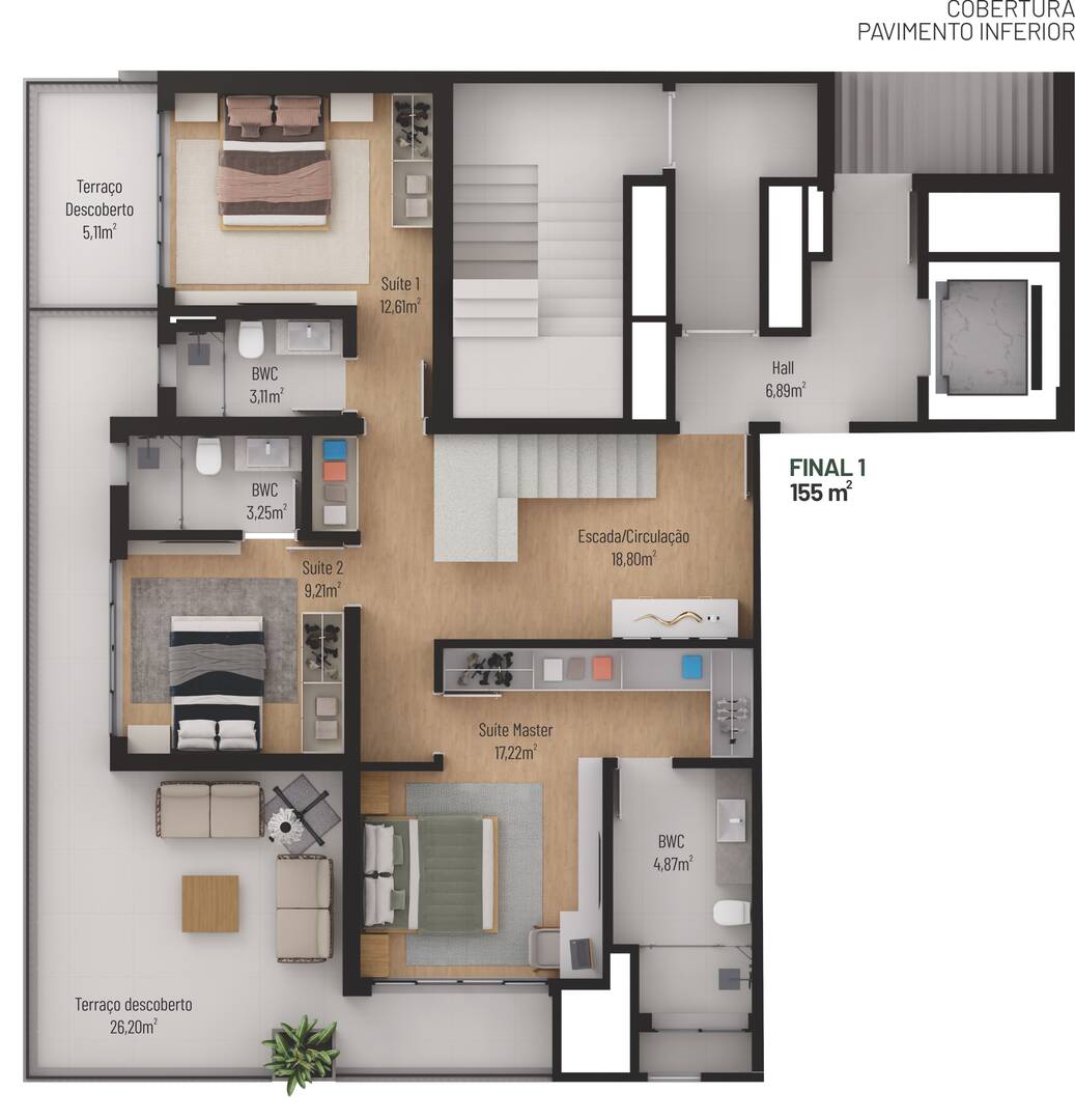 Apartamento, 2 quartos, 96 m² - Foto 26