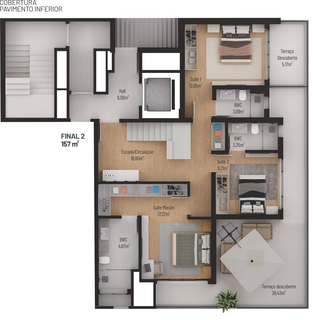 Apartamento, 2 quartos, 96 m² - Foto 28