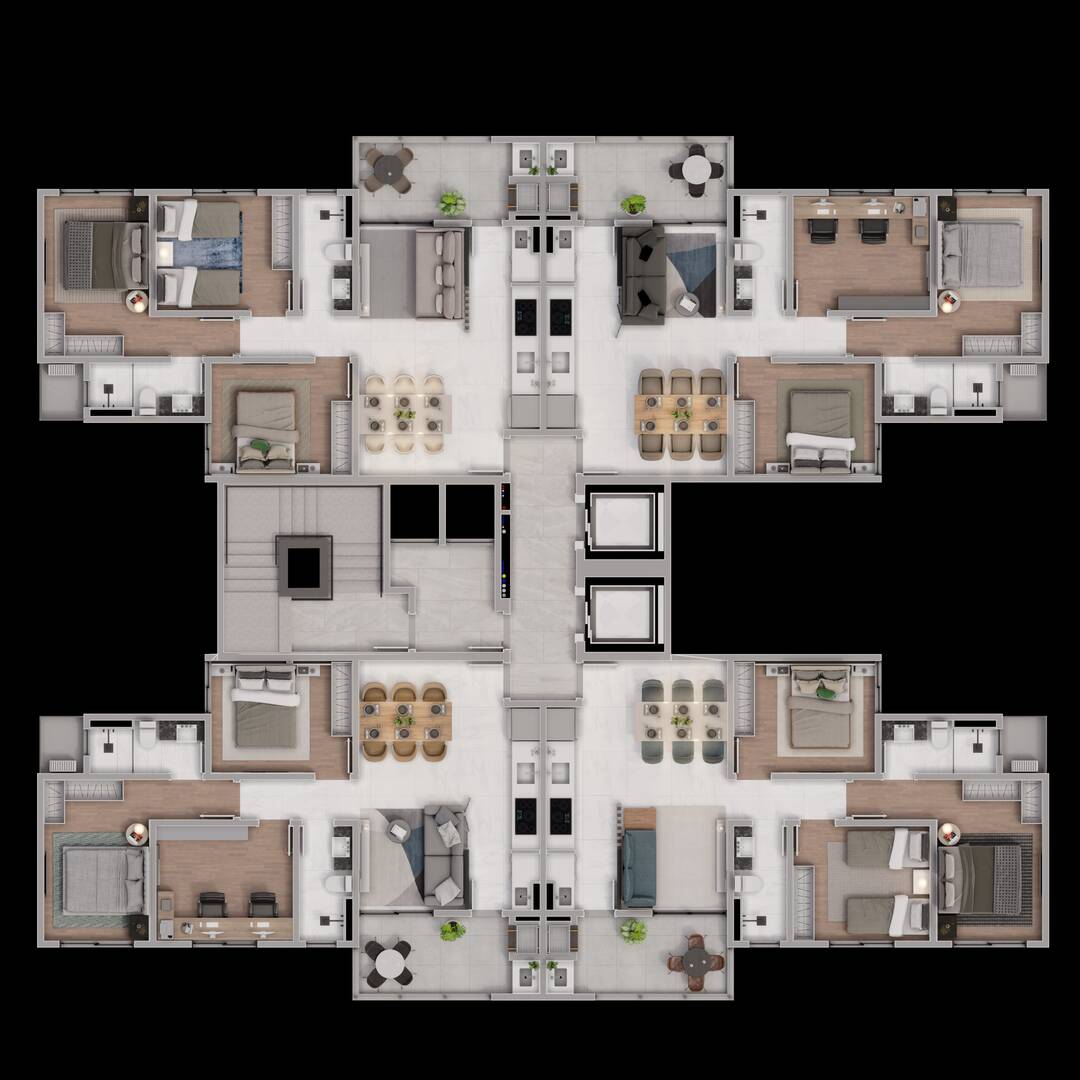 Apartamento à venda com 3 quartos, 75m² - Foto 19