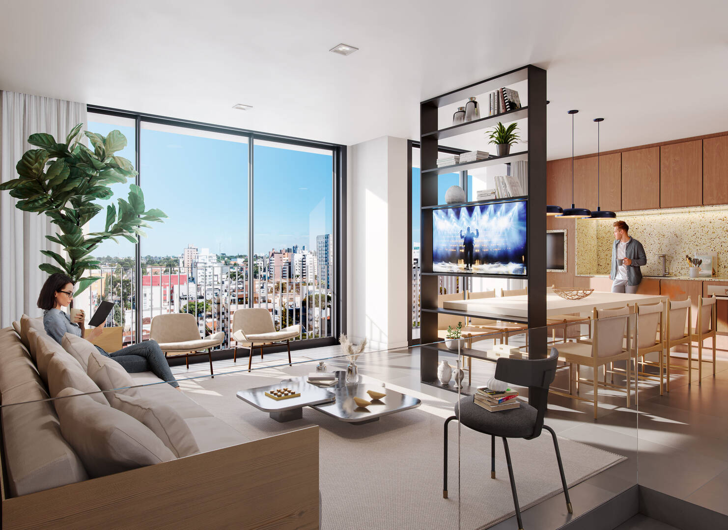 Apartamento à venda com 2 quartos, 107m² - Foto 6