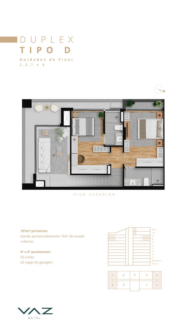 Apartamento à venda com 2 quartos, 107m² - Foto 29