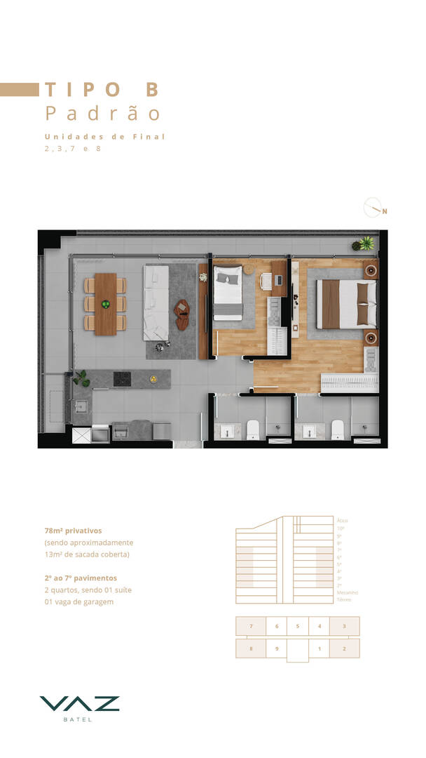 Apartamento à venda com 2 quartos, 107m² - Foto 38