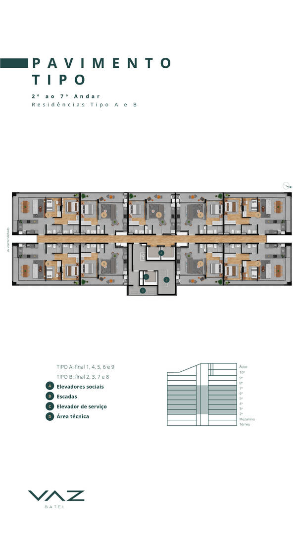 Apartamento à venda com 2 quartos, 107m² - Foto 41