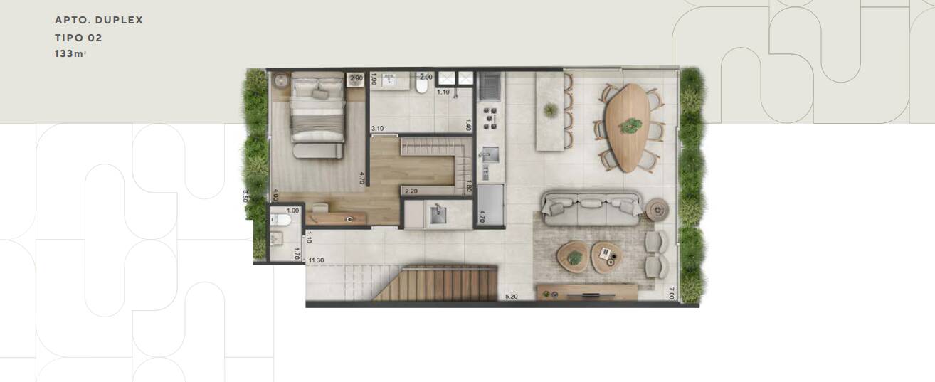 Apartamento, 2 quartos, 133 m² - Foto 13
