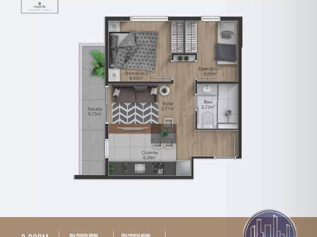 Apartamento para Venda em Curitiba - 2