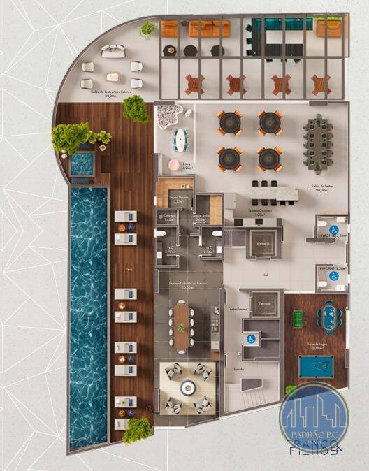 Apartamento à venda com 3 quartos, 124m² - Foto 6