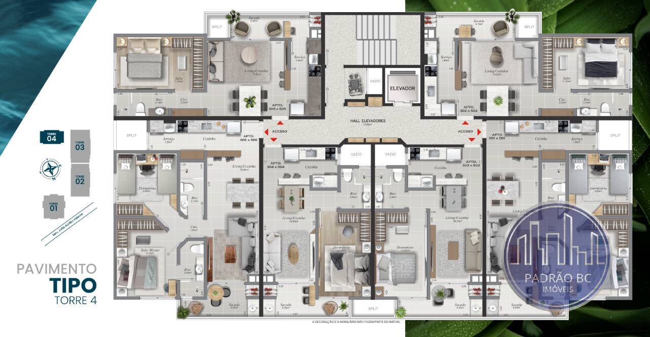 Apartamento à venda com 2 quartos, 124m² - Foto 26