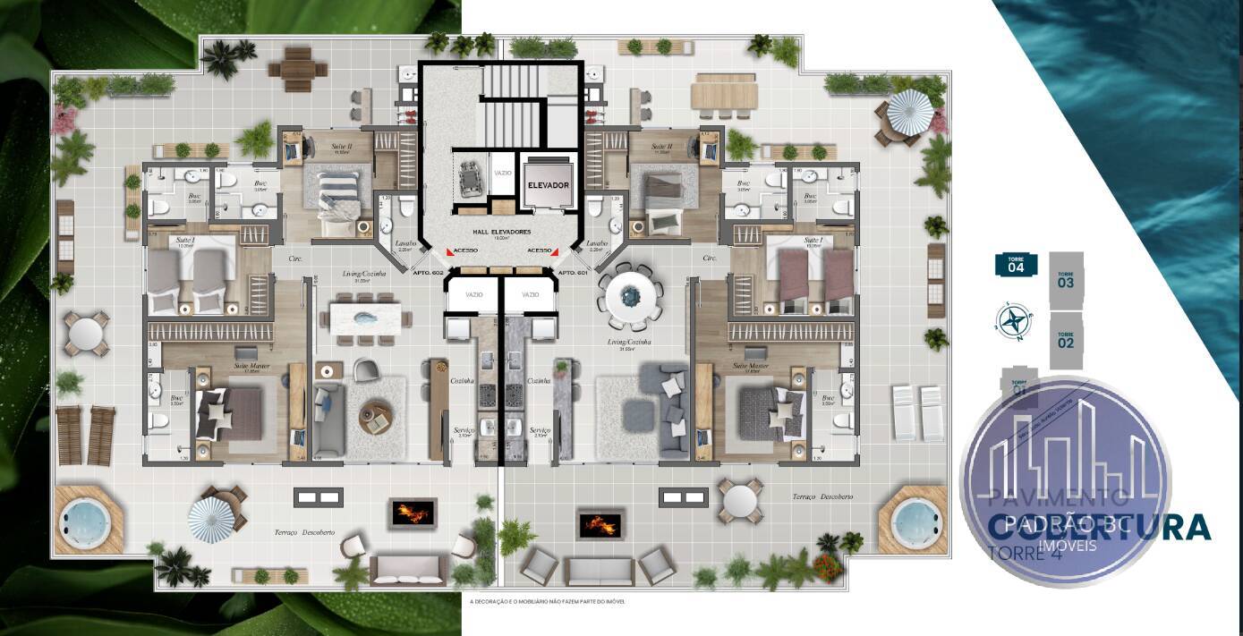 Apartamento à venda com 2 quartos, 124m² - Foto 27